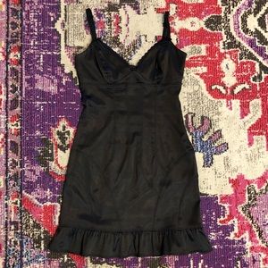 Guess Lingerie Style Black Dress, Size 3/Small, Stretchy, Like New